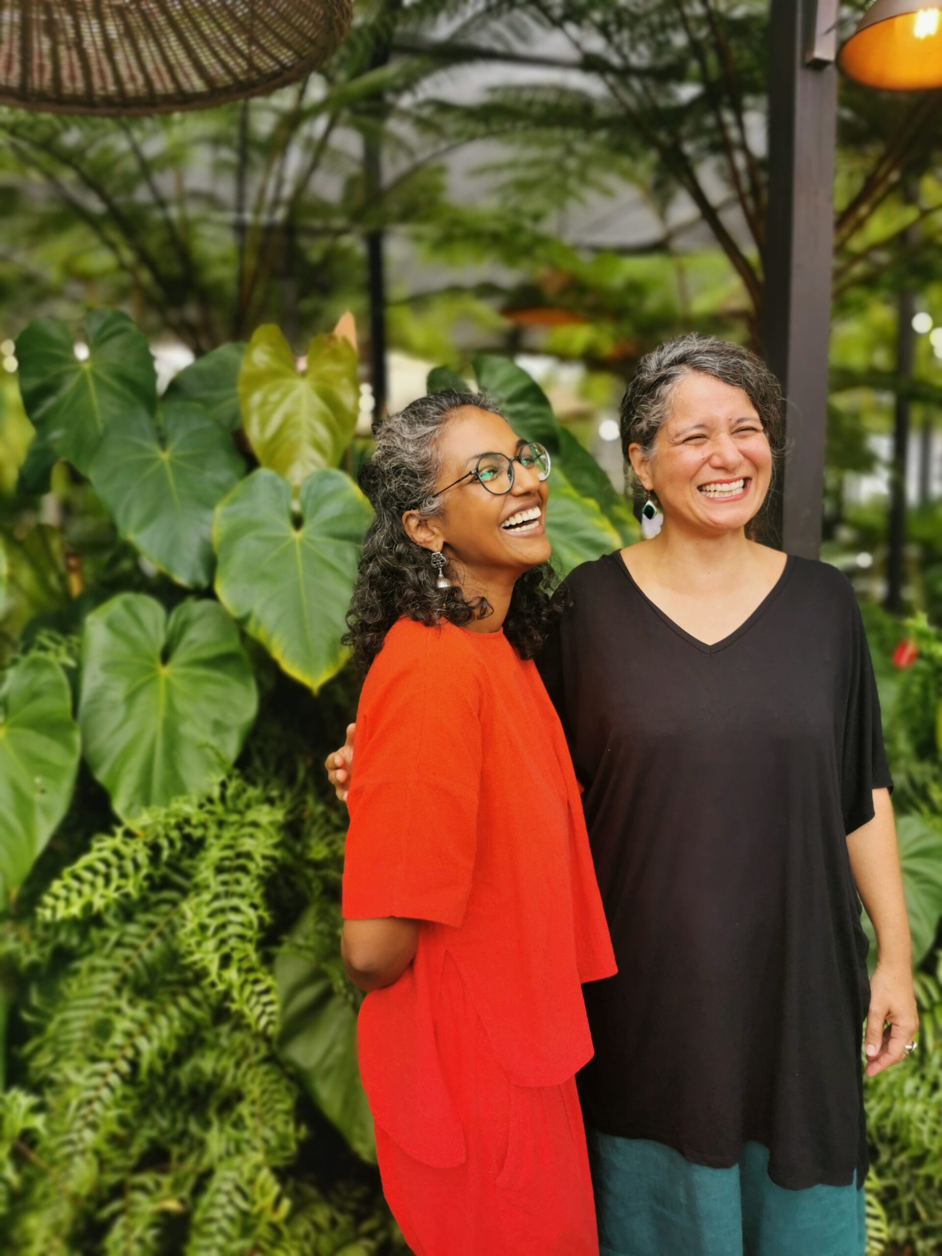 Meha Desai et Anne-Clotilde St.Mar 